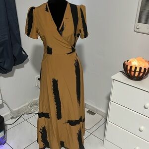 Vestido mangas cortas